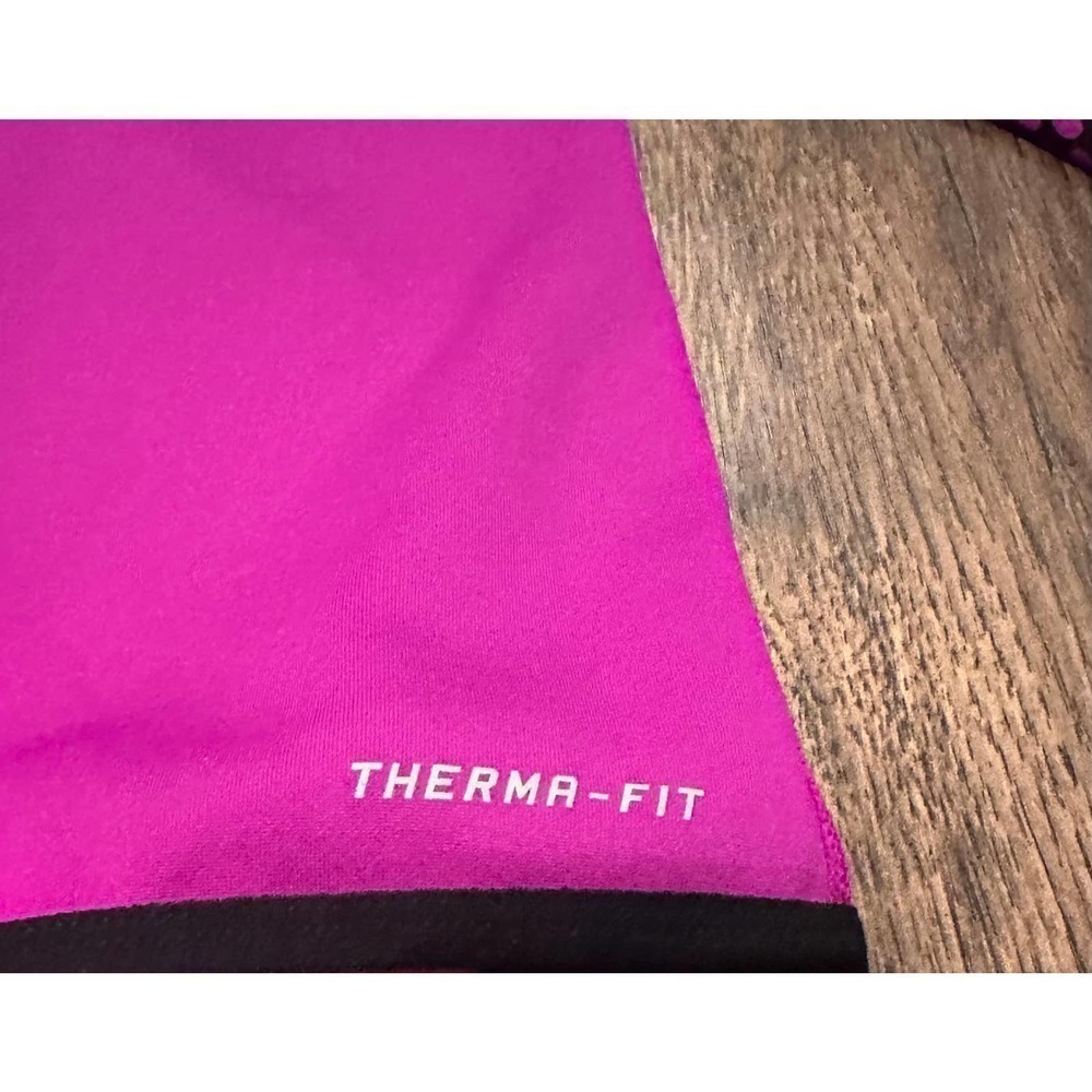 Nike Hoodie Purple / Magenta Therma-Fit High Neck Lightweight Size Medium - Picture 4 of 8